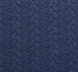 Pletenina copánky královsky modré