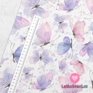 Úplet potisk motýli na bílé 