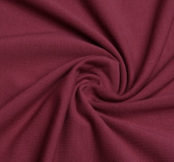 Jednobarevný úplet vínově červený 200 g