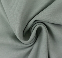 Teplákovina jednobarevná počesaná starozelená
