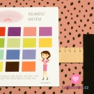 Softshell potisk nepravidelné puntíky na růžové