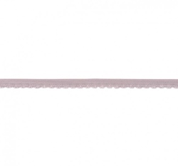 Pruženka prádlová světle šedá s krajkou 