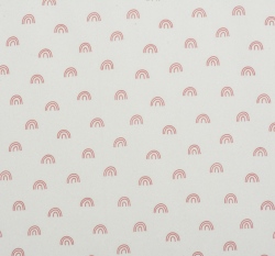 Šusťák reflexní duhy na stříbrné 