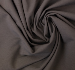 Jednobarevný úplet hnědý taupový