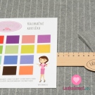 Bavlněný flanel proužek na šedé