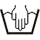 Symbol - Praní - Ruční. Maximální teplota 40 °C