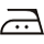 Symbol - Žehlení -  Maximální teplota žehlicí plochy 150 °C
