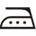 Symbol - Žehlení -  Maximální teplota žehlicí plochy 200 °C